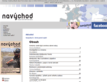 Tablet Screenshot of navychod.cz